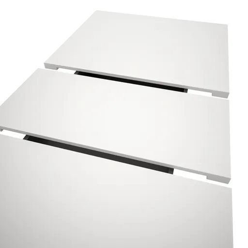 Esstisch - ausziehbar, LB ca. 150x90 cm, Weiß