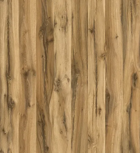 Esstisch - LB ca. 140x90 cm, Plankeneiche, Schwarz