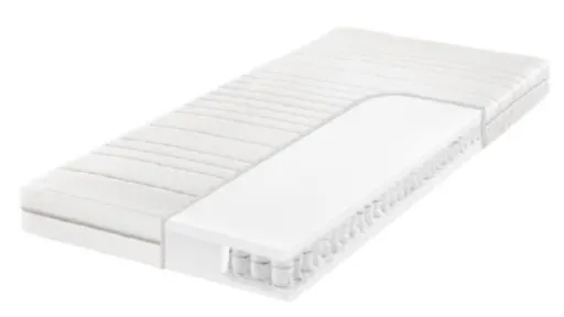 7-Zonen-Tonnentaschenfederkern-Matratze FIANN- Liegefläche ca. 90x200 cm, Fest