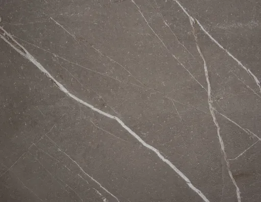 Ecktisch Fano - LBH ca. 59x50x50 cm, HPL Laminat, Granit