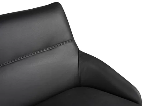 Bank MANON - Stoff, Schwarz