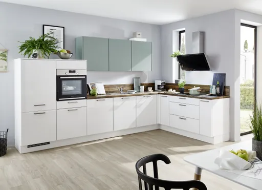 Winkelküche 33.140 10 321, Alpinweiß