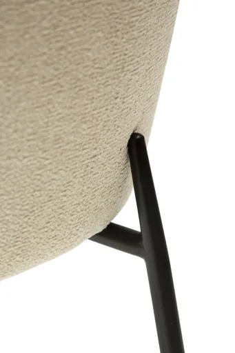 Stuhl - Stoff, Beige