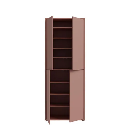 Schuhschrank FAID- B ca. 75 cm, Terracotta