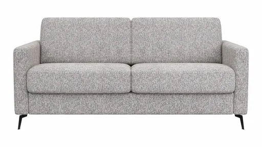 Schlafsofa Laredo - 2,5-Sitzer inkl. Schlaffunktion, Stoff, Graubeige