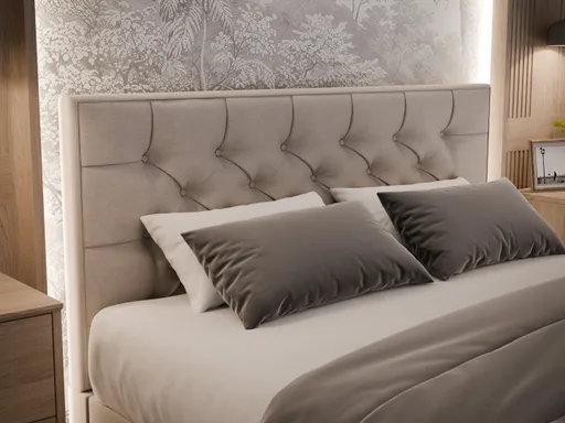 Boxbett- Liegefläche ca. 140x200 cm, Taupe