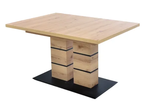 Esstisch - ausziehbar, LB 130 x 90 cm, Eiche