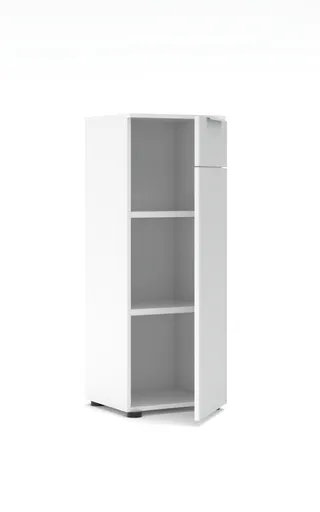 Büroschrank - B ca. 40 cm, Weiß