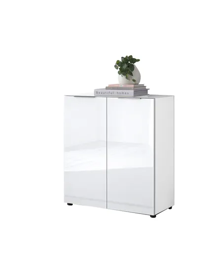 Kommode - B ca. 90 cm, Weiß