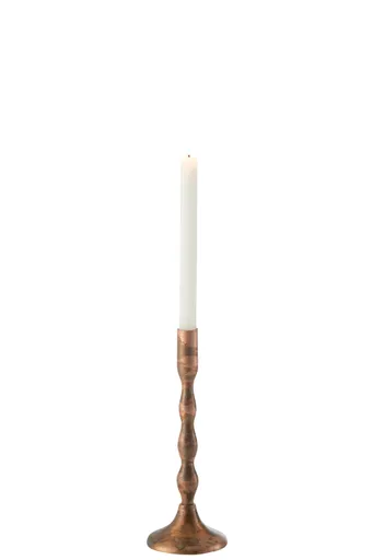 Kerzenleuchter - DH ca. 10,5x27 cm, Kupfer
