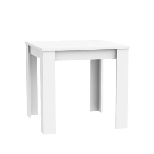 Esstisch FRANCISS- LB ca. 80x80 cm,  Weiß