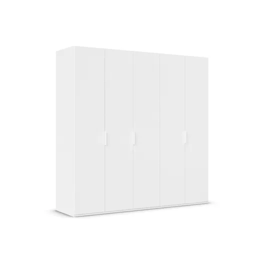 Drehtürenschrank ROVERO- B ca. 225 cm, Weiß