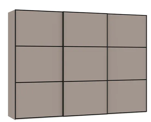 Schwebetürenschrank JOIN IT- B ca. 303 cm, Nougat