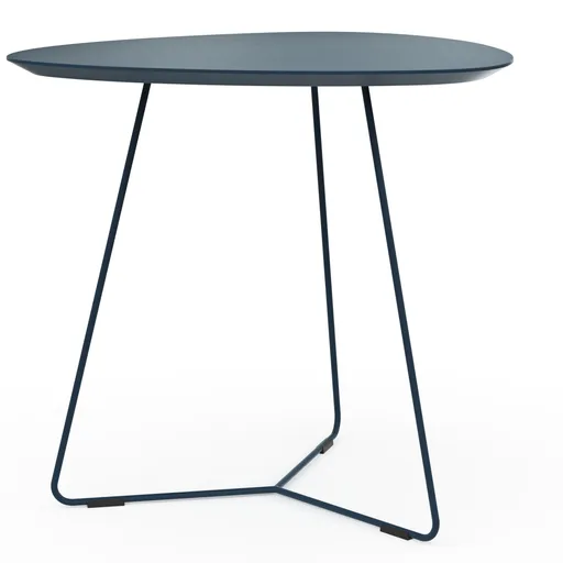 Ecktisch Fano - LBH ca. 59x50x55 cm, Fenix; Dunkelblau