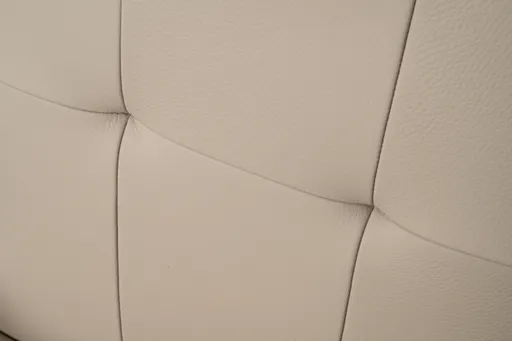 Armlehnstuhl MARCELLA - drehbar, Leder, Latte