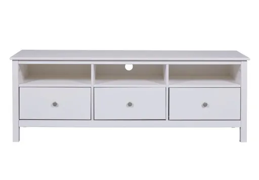 TV-Lowboard - B ca. 160 cm, Weiß