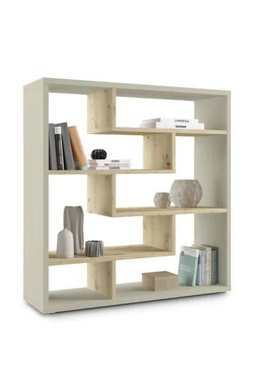 Raumteiler - B ca. 130 cm, Kaschmir, Asteiche