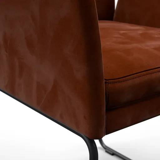 Armlehnstuhl Salamanca - Stoff, Rost