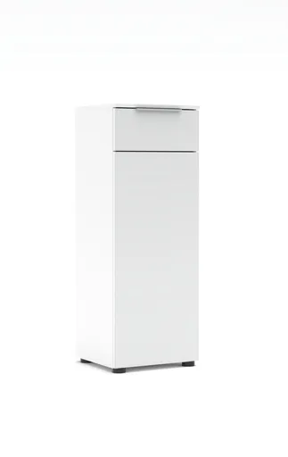 Büroschrank - B ca. 40 cm, Weiß