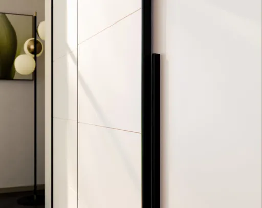  Schwebe-/Drehtürenschrank FAHDA- B ca. 270 cm, Sand