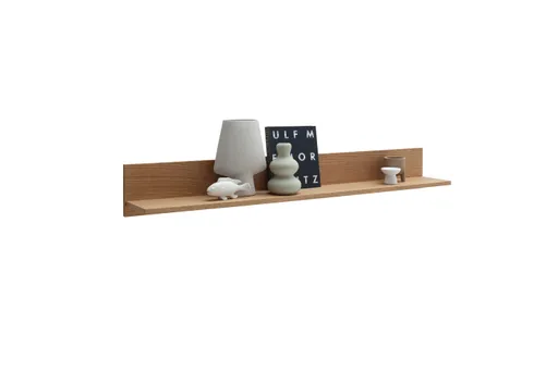Wandboard - B ca. 153 cm, Eiche Furnier geölt, Wildeiche massiv geölt