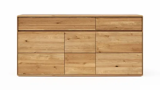 Sideboard Hillsboro - Wildeiche natur, geölt