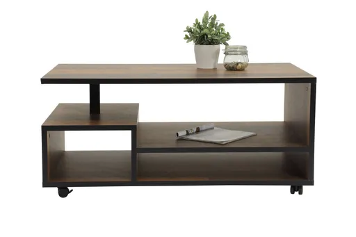 Couchtisch - LB ca. 106x42 cm,  Vintage Dekor