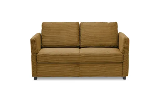 Sofa PRO FLEXX - 2-Sitzer, Stoff, Senfgelb