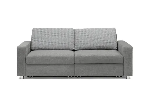 Sofa Pro Flexx - 2-Sitzer, Stoff Grau
