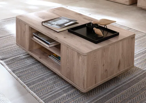 Couchtisch - LBH ca. 115x65x42 cm, Eiche