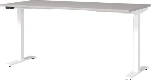 Schreibtisch GELI - B/H/T ca. 160x72-120x80 cm, Kaschmir