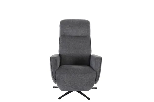 TV-Sessel - Relaxfunktion, Stoff, Dunkelgrau