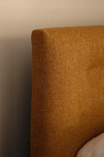 Boxspringbett Navelli 2 - Liegefläche ca. 180x200 cm, Stoff, Kurkuma