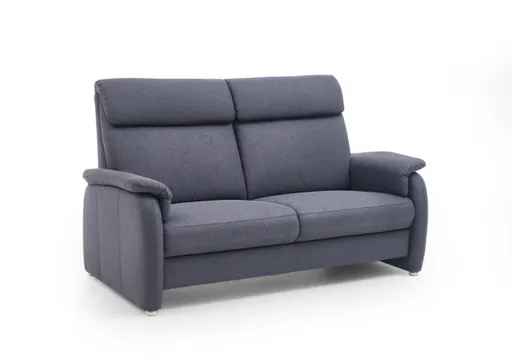 Sofa - 2-Sitzer, Stoff, Anthrazit