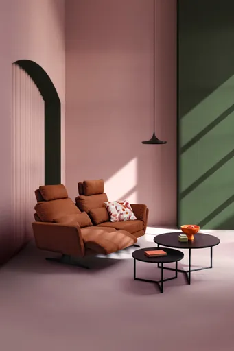 Couchtisch Joan 4 - LBH ca. 58x58x33 cm, Metall, Schwarz
