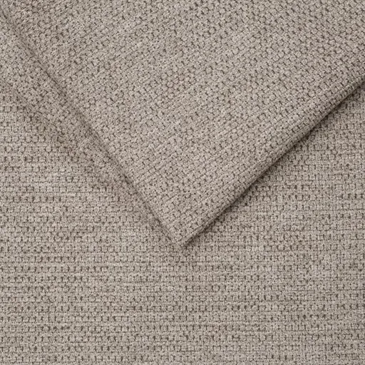 Ecksofa - 2-Sitzer, Ecke rechts inkl. Schlaffunktion mit Bettkasten, Stoff, Steingrau