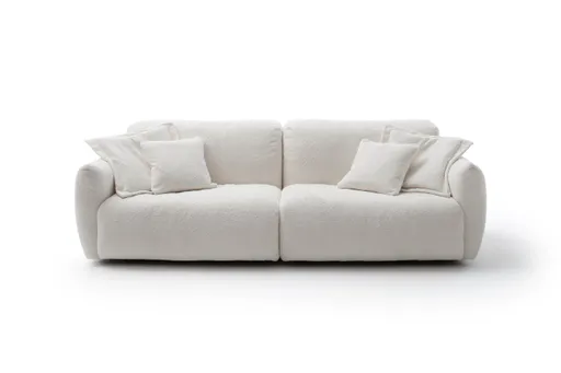 Sofa Till - 3-Sitzer, Stoff, Offwhite