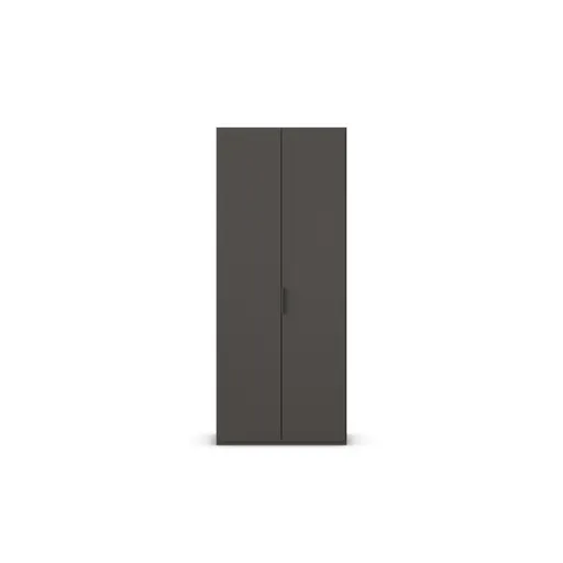 Drehtürenschrank ROVERO- B ca. 91 cm, Graphit