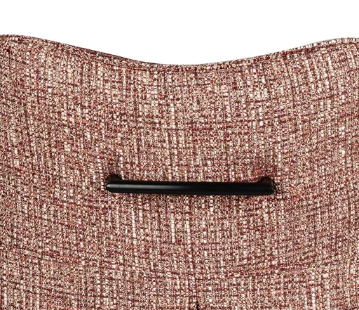 Barhocker MATTEA - drehbar, höhenverstellbar, Stoff, Bordeaux