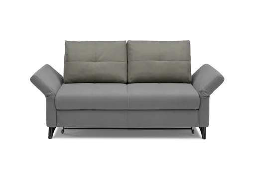 Sofa Peppina - 2-Sitzer, Stoff Grau