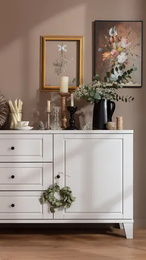 Sideboard Stafford - Lack, Kreide