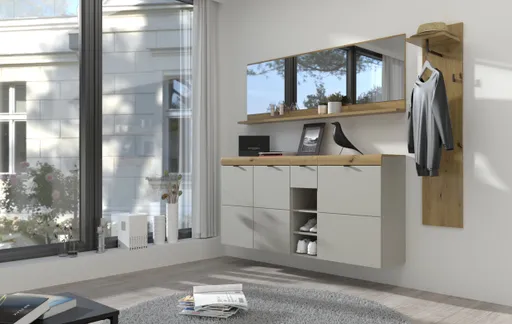 Garderobe - Kaschmir, Artisan Eiche Nachbildung