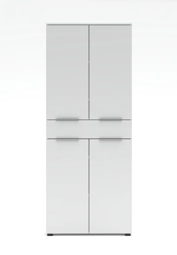 Büroschrank - B ca. 80 cm, Weiß