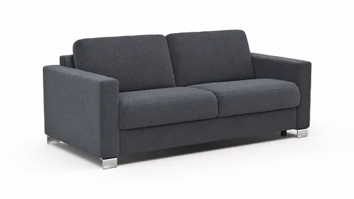 Sofa Nuoro - 2,5-Sitzer inkl. Schlaffunktion, Armlehne 1, Stoff, Eisblau