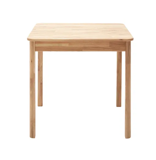 Esstisch - LB ca. 80x80 cm, Wildeiche massiv geölt