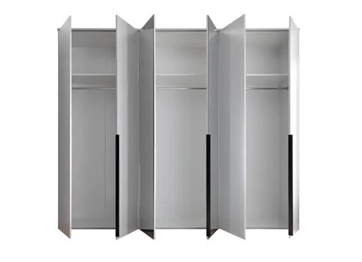 Drehtürenschrank- B ca. 270 cm, Weiß