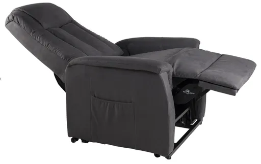 TV-Sessel - Aufstehhilfe, Relaxfunktion, Microfaser, Anthrazit 