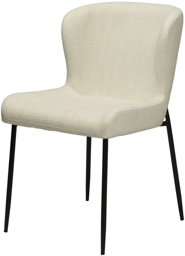 Stuhl - Stoff, Beige