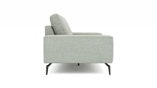 Sofa Redington - 3-Sitzer, Stoff, Hellgrau