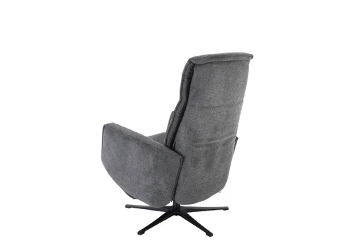 TV-Sessel - Relaxfunktion, Stoff, Dunkelgrau